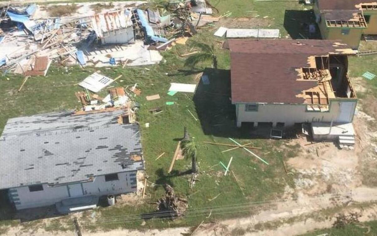 Hurricane Joaquin, in the Bahamas, 2015