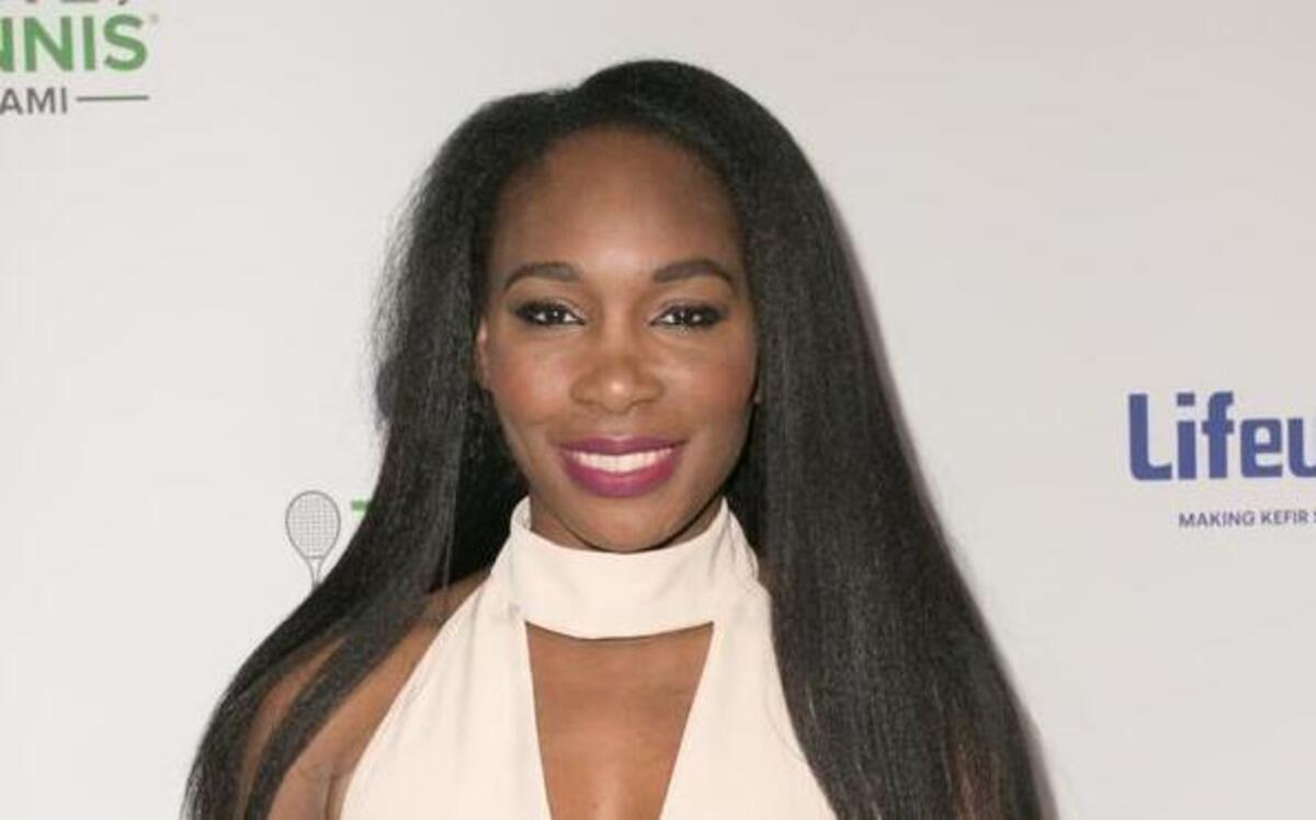 MIAMI, FL - MARCH 20: Venus Williams arrives at the Citi Taste Of Tennis Miami at W Hotel on March 20, 2017 in Miami, Florida.