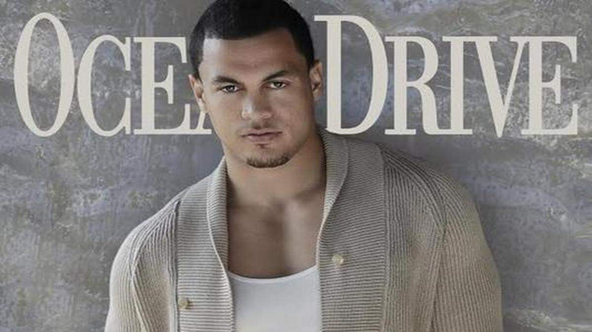 
Giancarlo Stanton is Ocean Drive’s cover for April
