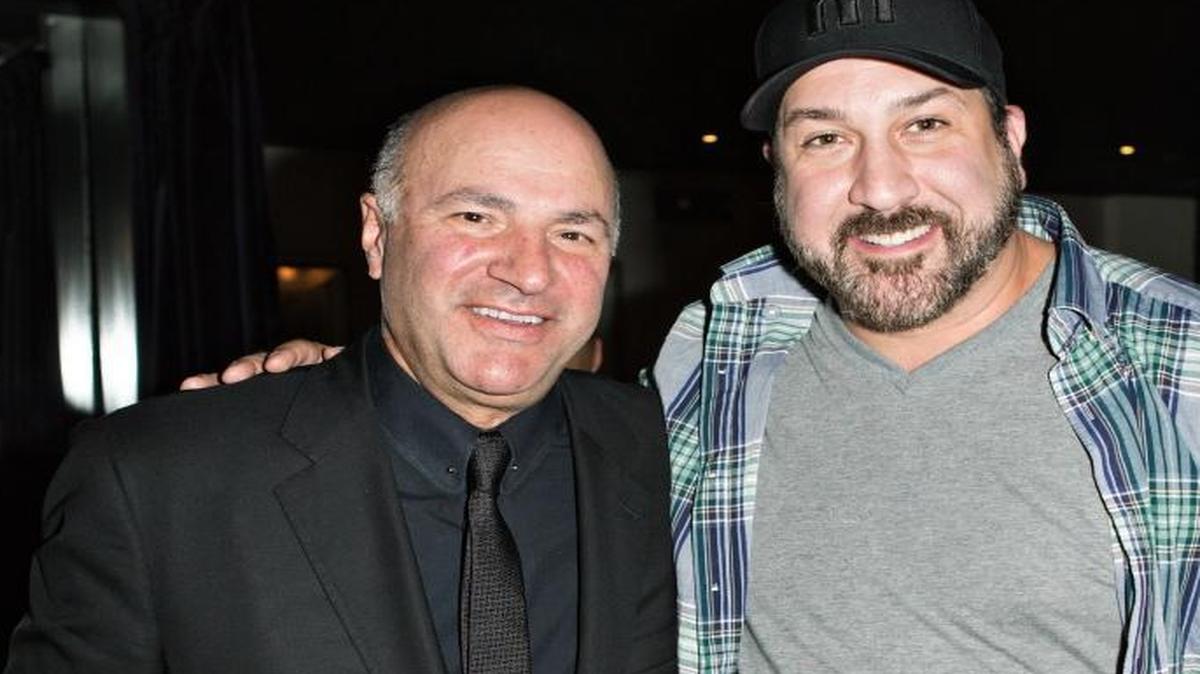 ‘Shark Tank’ star Kevin O’Leary with Joey Fatone at STK Miami