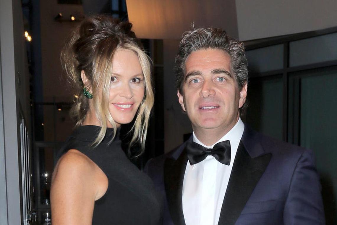 Elle Macpherson and Jeff Soffer.