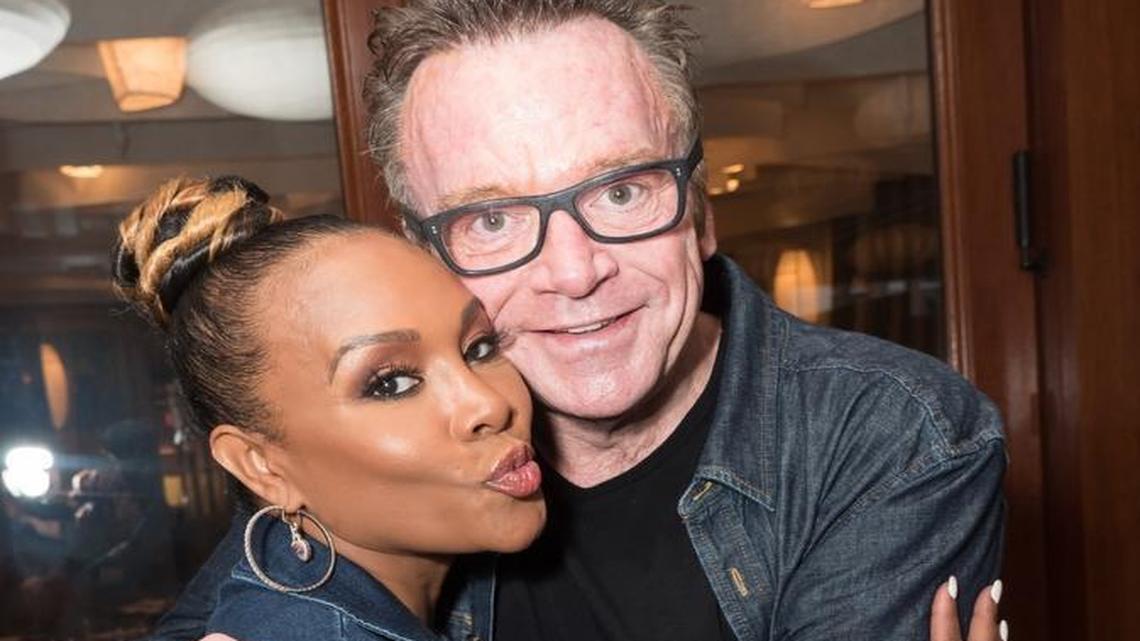 Tom Arnold emceed the third annual VIP charity poker event, All-In for All-Stars, at Nobu Miami on Sunday, Jan. 22, benefiting After School All-Stars, Arnold Schwarzenegger’s nonprofit. Vivica A Fox, left, was a guest
