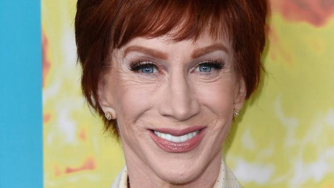 Kathy Griffin, who came under intense fire last year after posing for a photo holding a mask depicting Donald Trump’s severed head.