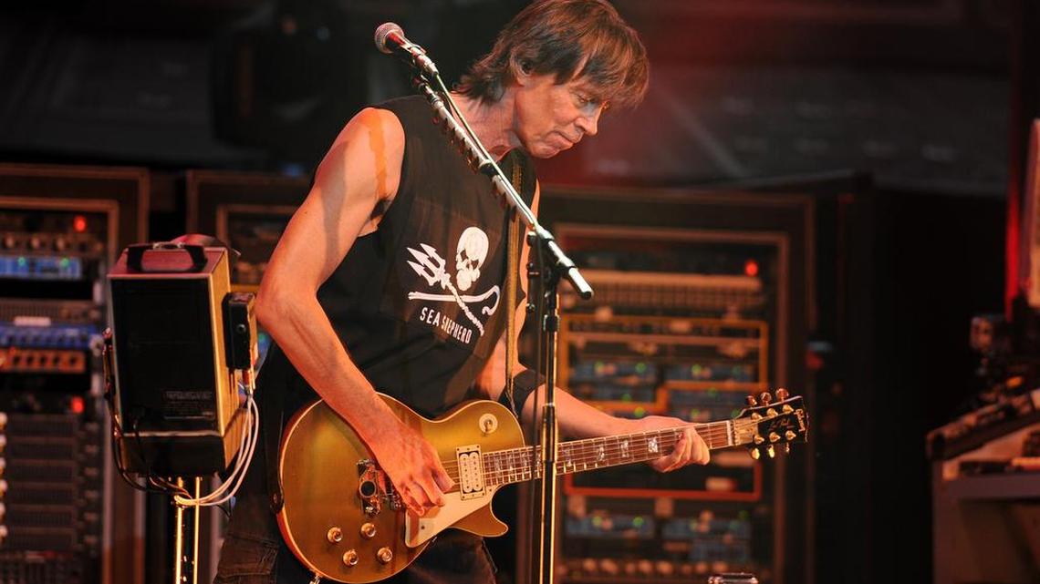 Tom Scholz of Boston returns to Hard Rock Live in the Seminole Hard Rock Hotel & Casino on Friday, April 29, 2016, for the 40th anniversary release of his band’s debut album. Songs from ‘Boston’ as well as ‘Don’t Look Back’ and the others will feature. He is seen here at the venue on June 6, 2014 in Hollywood.