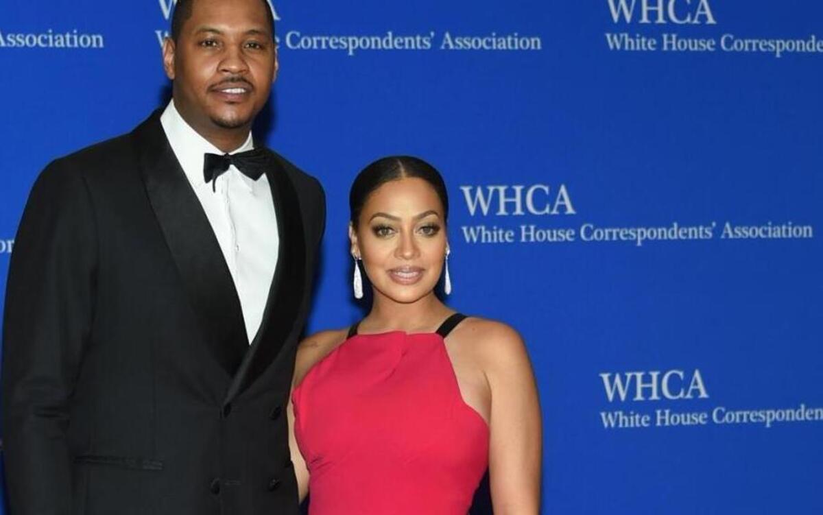 Carmelo and La La Anthony
