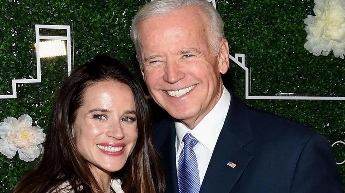 Joe Biden and daughter Ashley in 2017.