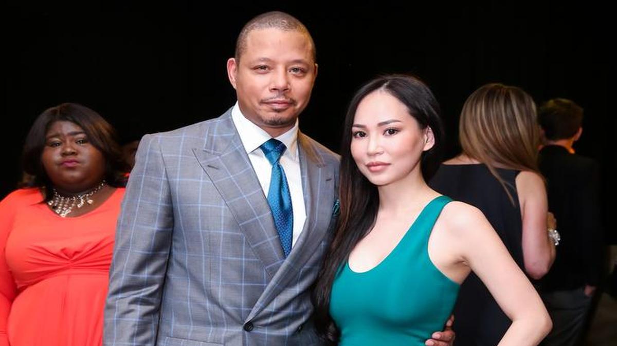 
Gabourey Sidibe, Terrence Howard, Mira Pak at the Saks Fifth Avenue event.
