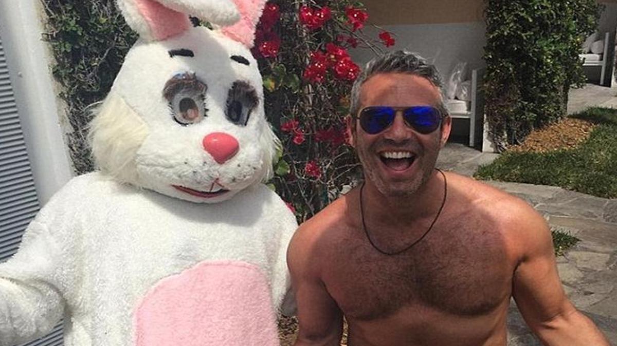 Andy Cohen in Miami Beach over Easter Weekend