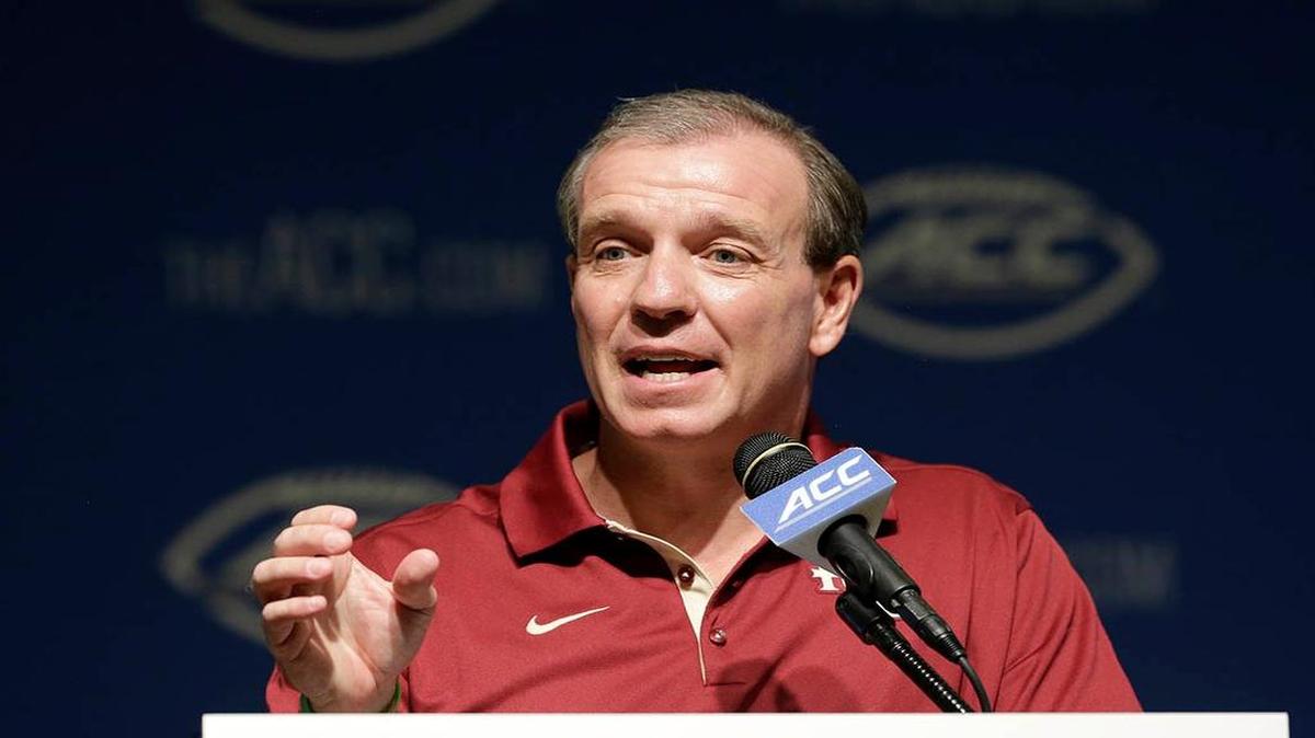 Florida State head coach Jimbo Fisher is pictured.