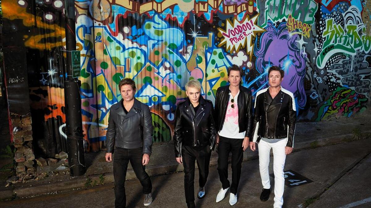 Duran Duran, from left: Roger Taylor, Nick Rhodes, John Taylor, Simon LeBon.