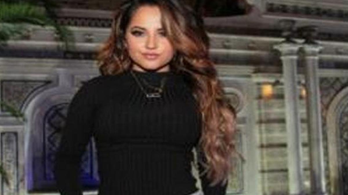 Becky G at Versace mansion