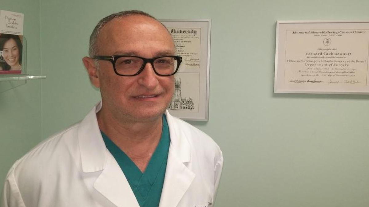 Plastic surgeon Dr. Leonard Tachmes