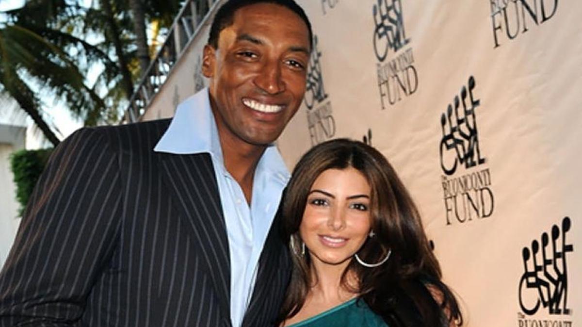 Scottie and Larsa Pippen