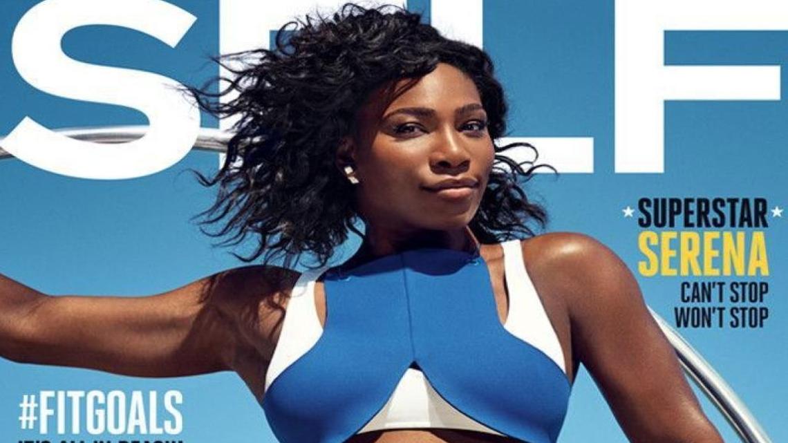 Serena Williams fronts the September issue of Self