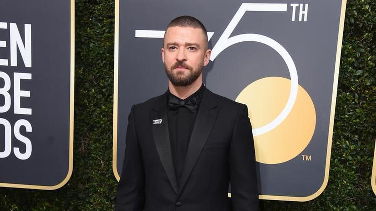 Justin Timberlake arrives at the 75th annual Golden Globe Awards at the Beverly Hilton Hotel on Sunday, Jan. 7, 2018, in Beverly Hills, Calif.