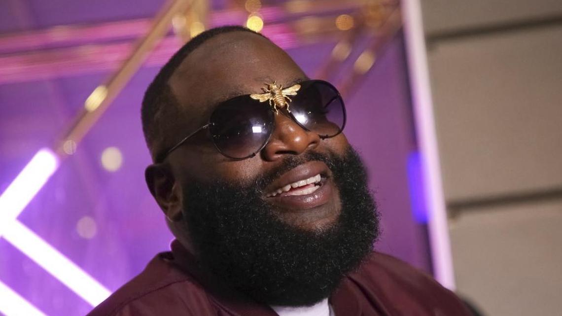 Rapper Rick Ross on Oct, 24, 2017, in New York.