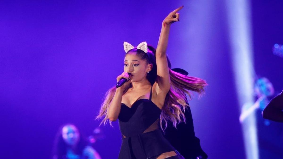 Ariana Grande durante una actuación en Jakarta, Indonesia, el 25 de mayo del 2017.