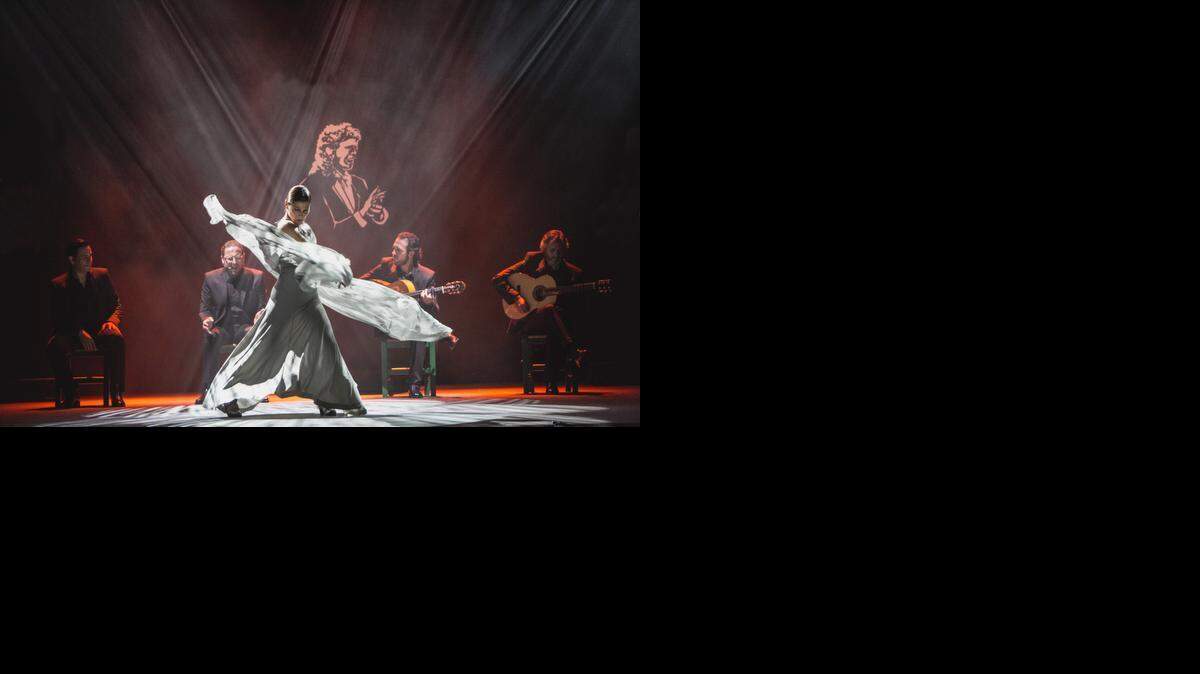 
Sara Baras in "Voces," which will be at the Flamenco Festival Miami at the Adrienne Arsht Center Thursday through Saturday
