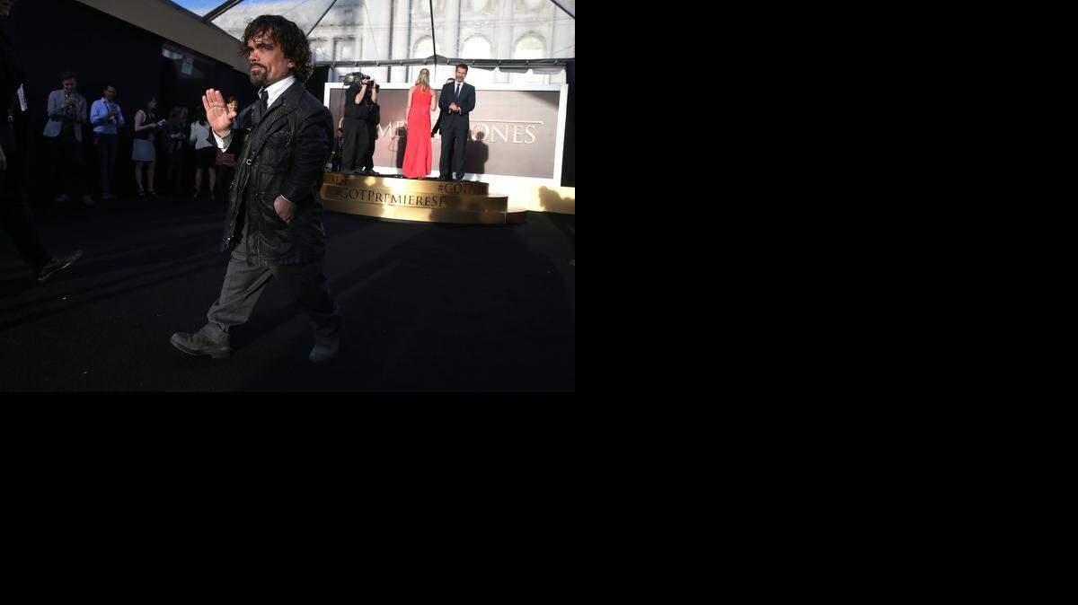 
THRONE ON THE CARPET: Actor Peter Dinklage attends the premiere of HBO's 'Game of Thrones' Season 5 at San Francisco Opera House on March 23, 2015 in San Francisco, California.
