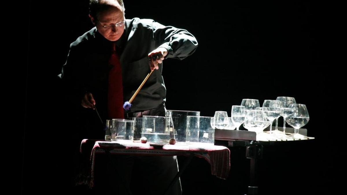 Musician Miguel Frasconi performs in Tigertail’s WATER festival