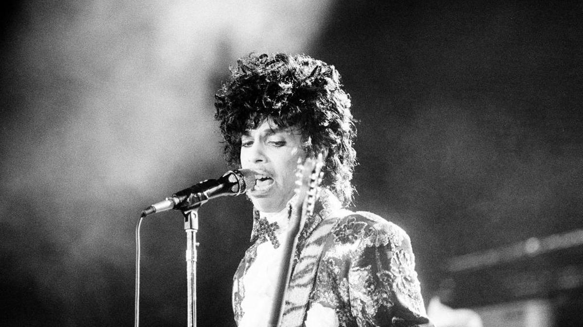 Prince, seen here performing at the Orange Bowl during his Purple Rain tour in Miami, Fla., April 7, 1985, recorded some of the most innovative pop albums of the 1980s and ’90s.