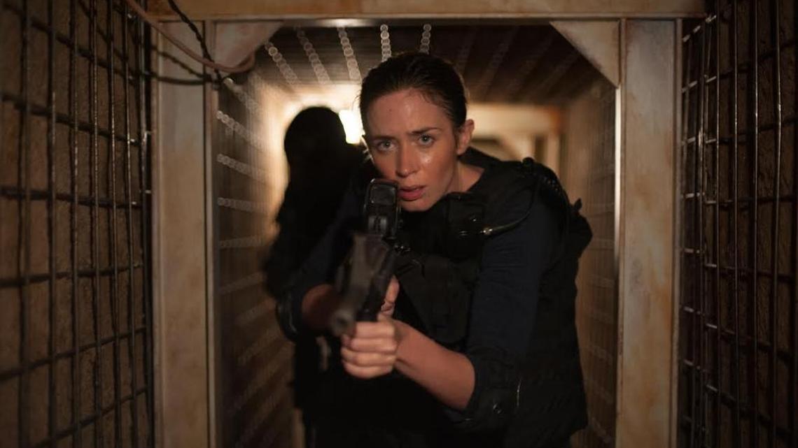 
Emily Blunt plays an FBI agent who burrows beneath enemy lines in ‘Sicario.’
