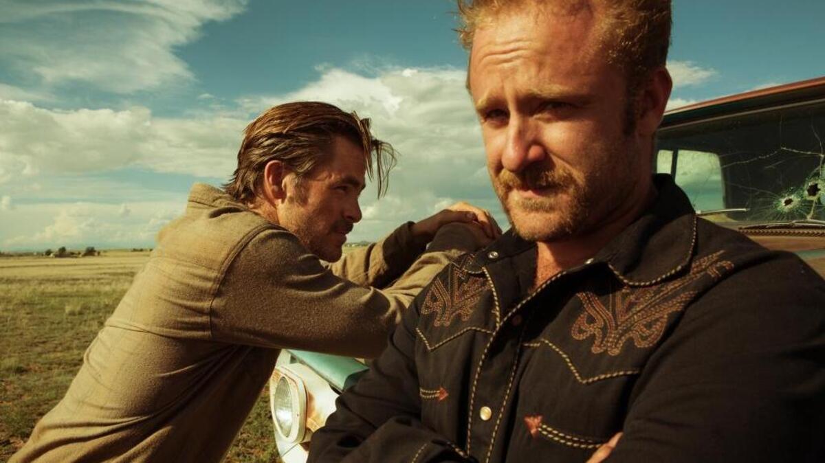 Chris Pine and Ben Foster play two bank-robbing brothers in ‘Hell or High Water.’