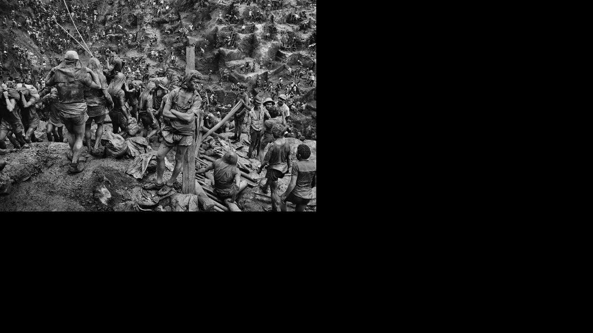 
Against all odds: One of Sebastião Salgado’s best-known photos, capturing thousands of workers in a Brazilian gold mine, is showcased in ‘The Salt of the Earth.’
