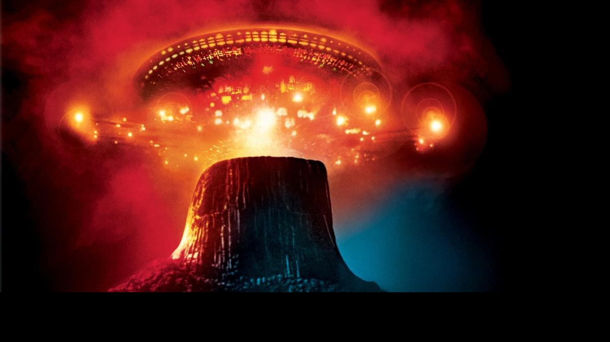 
The mothership arrives in ‘Close Encounters of the Third Kind.’

