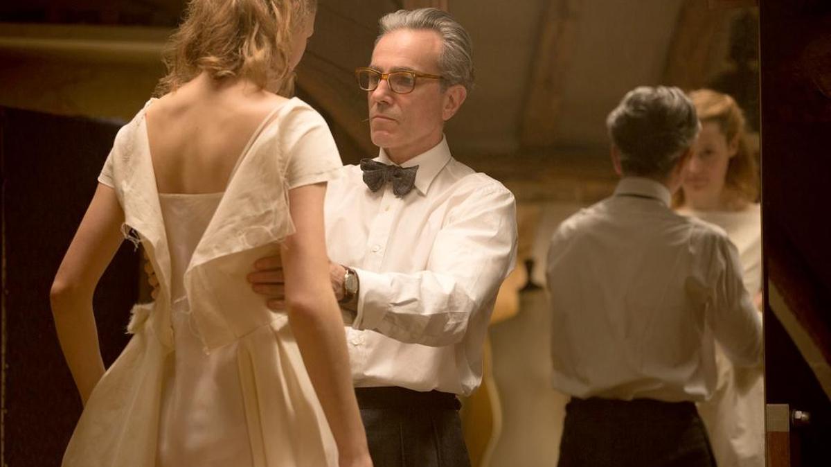 Vicky Krieps and Daniel Day-Lewis in ‘Phantom Thread,’ the latest from writer/director Paul Thomas Anderson.
