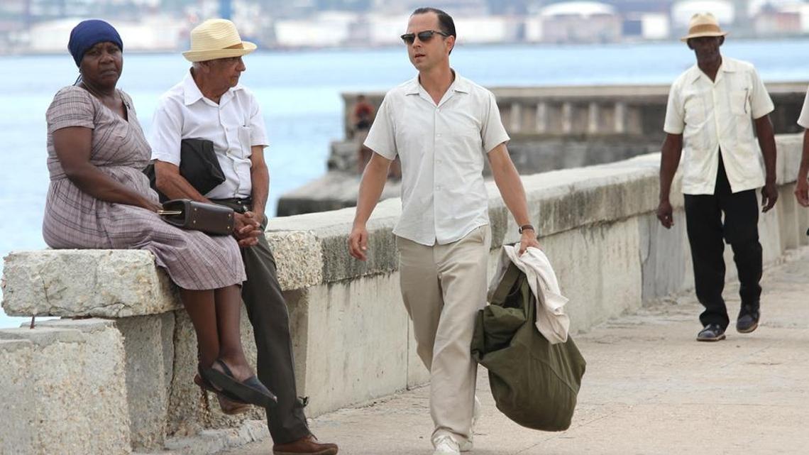 Giovanni Ribisi (center) is a Miami journalist who travels to Havana in ‘Papa: Hemingway in Cuba.’