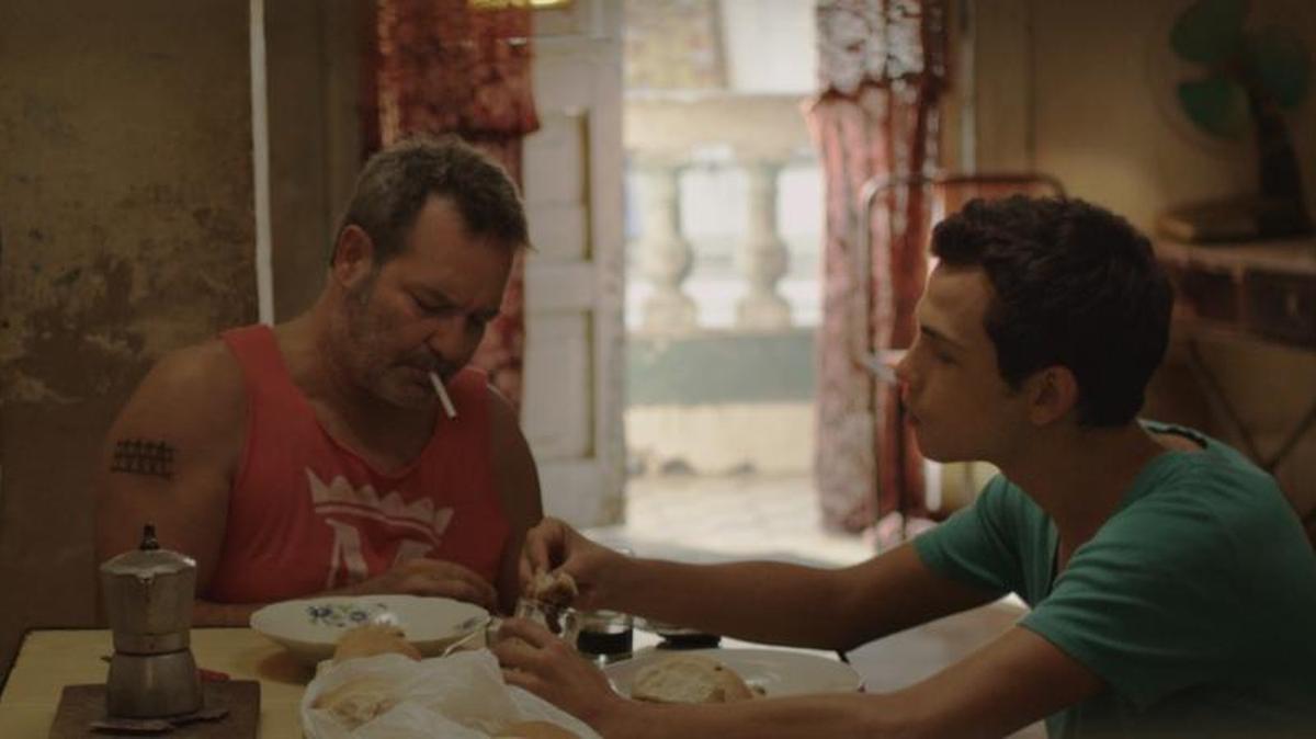 A father (Jorge Perugorría) and son (Héctor Medina) clash in ‘Viva.’