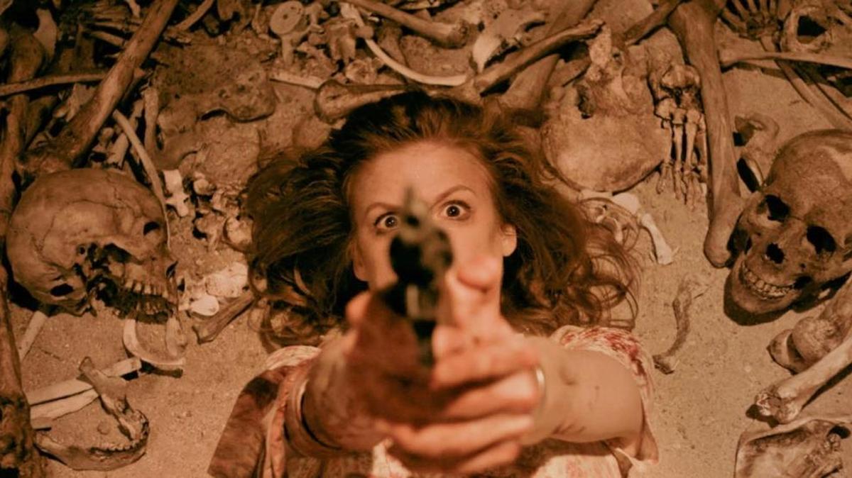 Ashley Bell fights for her life in ‘Carnage Park.’