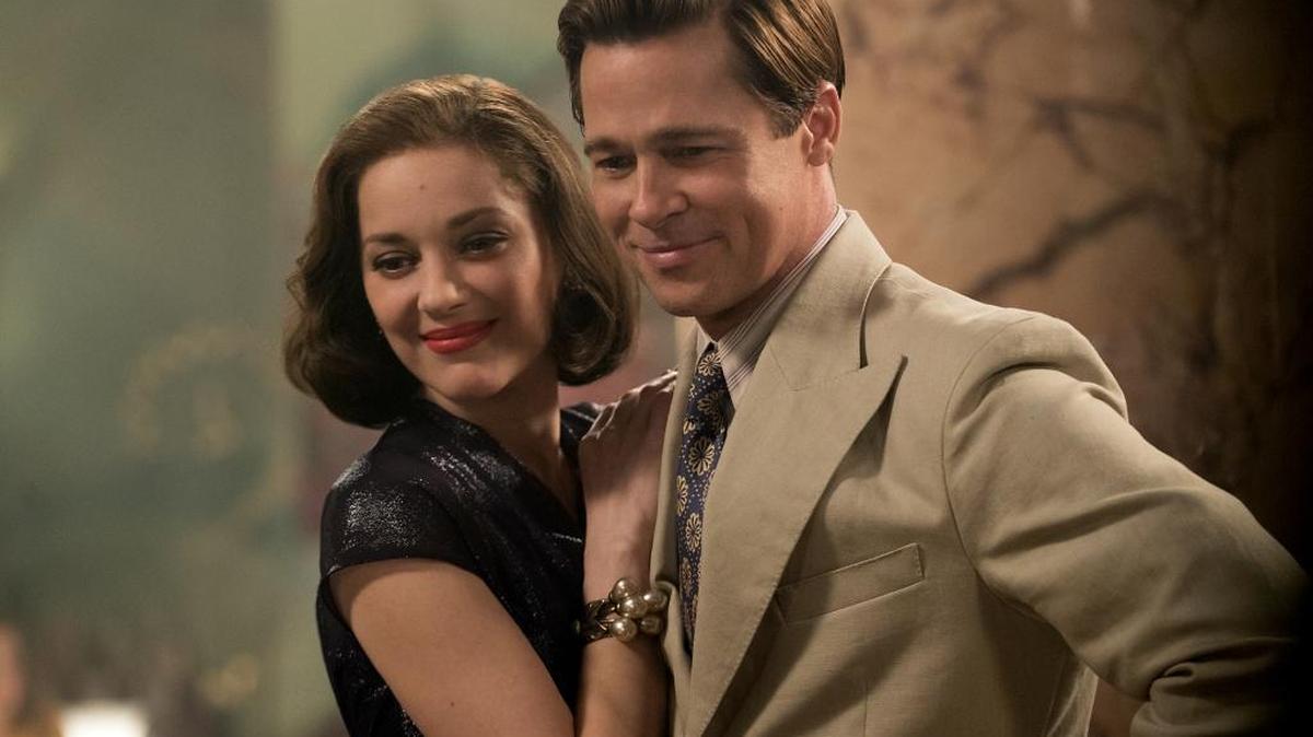 Brad Pitt and Marion Cotillard are two spies who collaborate during World War II in ‘Allied.’