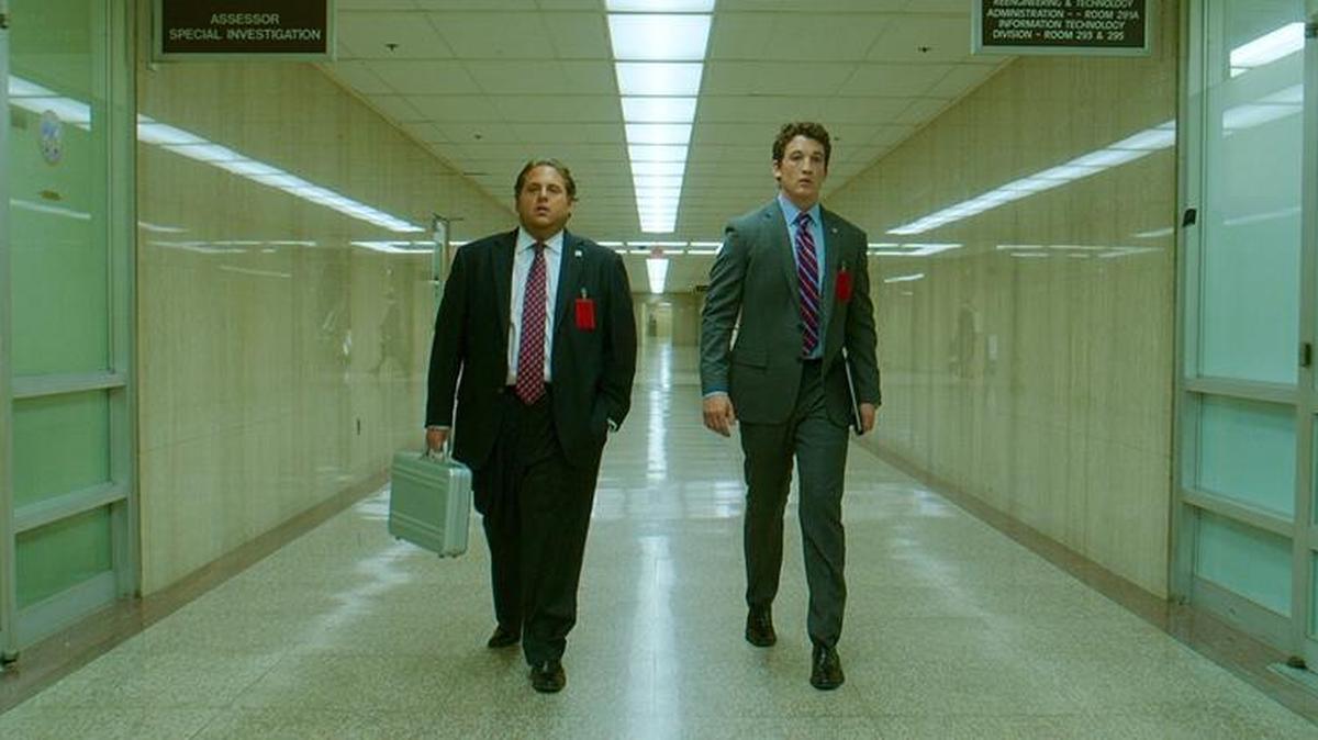 Jonah Hill and Miles Teller prepare to pitch the U.S. government on a lucrative arms deal in ‘War Dogs.’