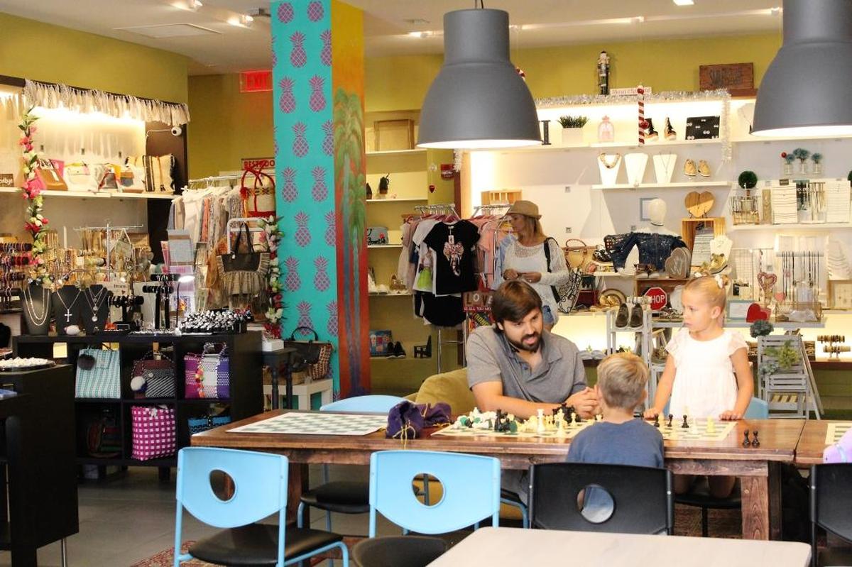 Alexander Sorondo hosts free monthly screenings at Tea & Poets, a café in The Shops at Sunset Place in South Miami.