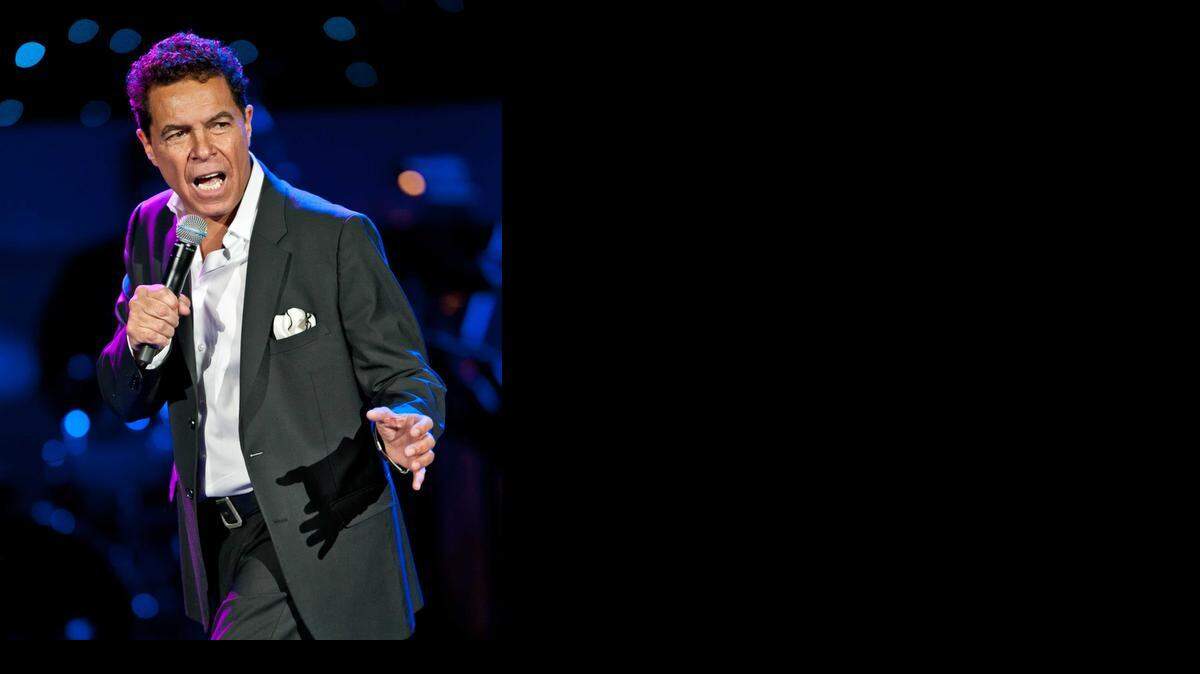 
Singer Clint Holmes performs Nov. 7, 2014, at the Adrienne Arsht Center in Jazz Roots’ seventh season opener, Georgia On My Mind: Celebrating Ray Charles.
