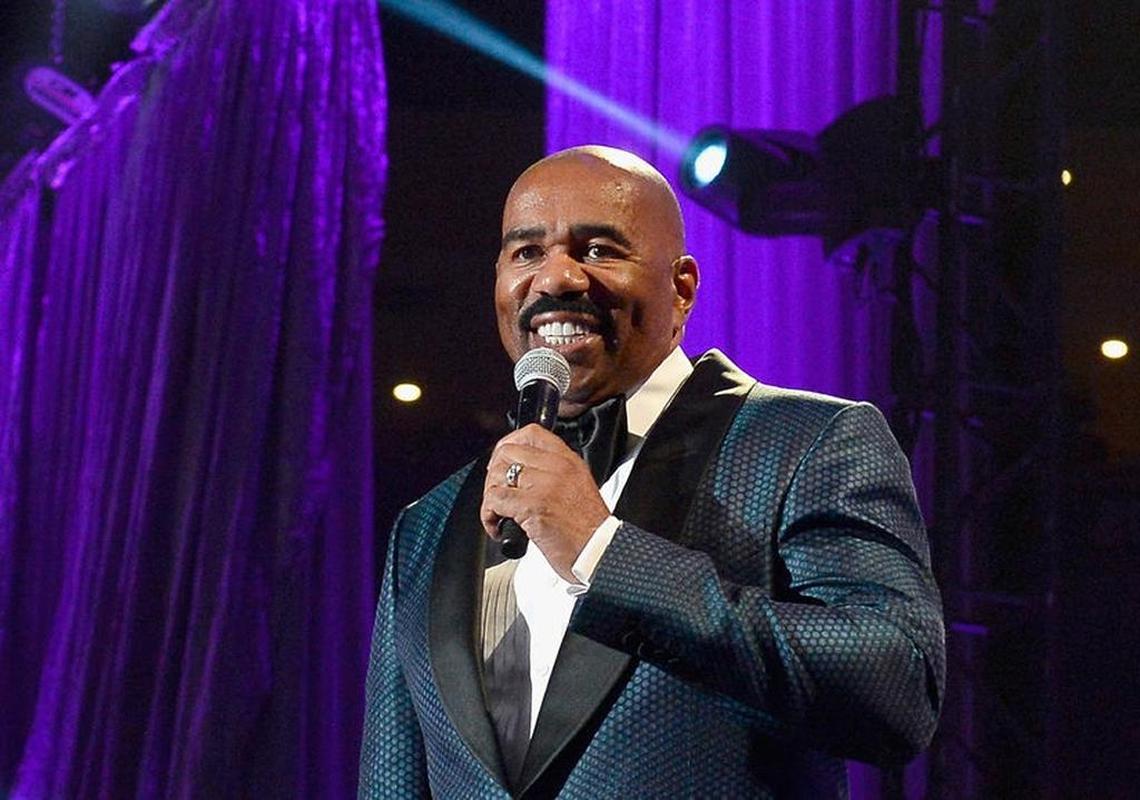 Host Steve Harvey speaks during the 2016 Neighborhood Awards at the Mandalay Bay Events Center on July 23, 2016 in Las Vegas, Nevada.
