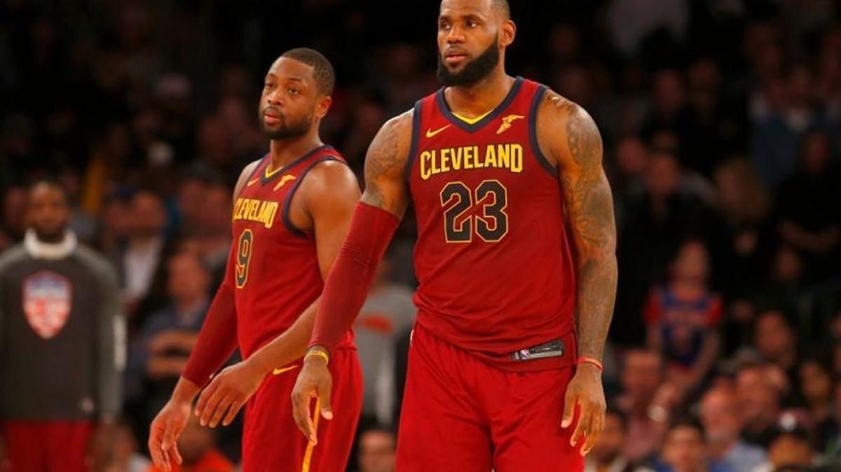 Dwyane Wade and LeBron James