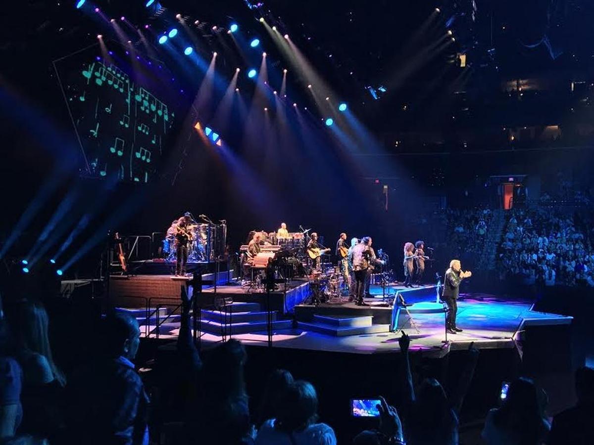 “I go where the noise is,” Neil Diamond said in prefacing his performance of “Beautiful Noise” during his 50th Anniversary Tour at Sunrise’s BB&T Center on April 26, 2017.