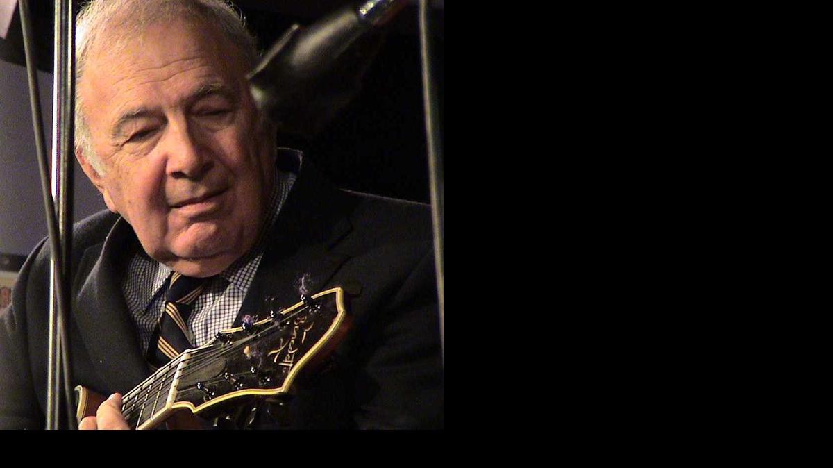 
Guitarist Bucky Pizzarelli will play the Miami Beach Jazz Festival at the New World Center.
