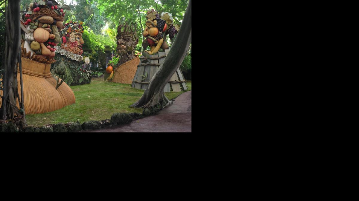 
‘FOUR SEASONS’: A collection of fantastical 15-foot-tall sculptures by artist-filmmaker Philip Haas, representing the seasons, is coming to Pinecrest Gardens.


