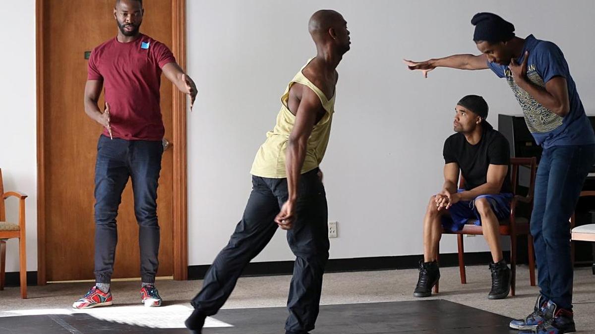 
Playwright Tarell Alvin McCraney (left), seen directing a version of ‘Romeo and Juliet’ for YoungArts in May, is teaching at the University of Miami and launching an arts training program for high school students. 
