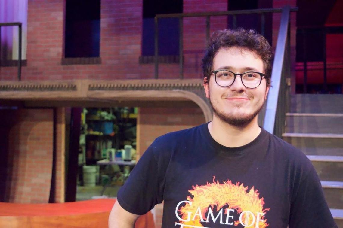 Coral Reef High student Luis Colli, director of ‘Standby,’ a student-run production about the media’s portrayal of social injustices.