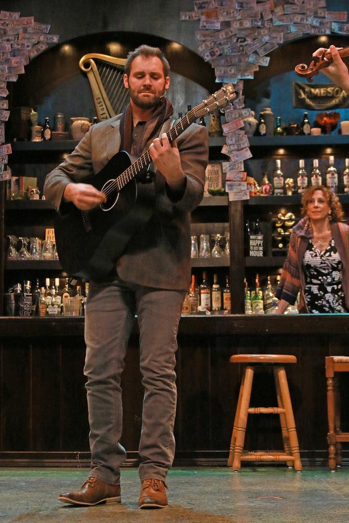 Ben Hope plays an Irish singer-songwriter in the Actors’ Playhouse production of “Once.”