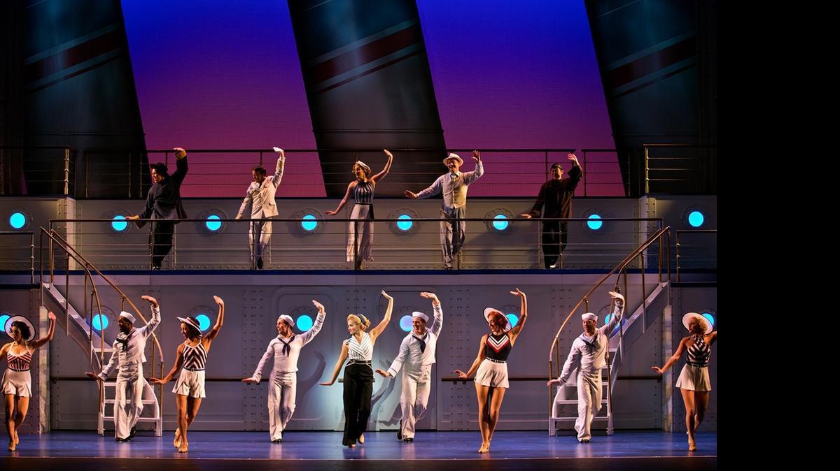 
Director-choreographer Kathleen Marshall’s ‘Anything Goes’ won the best revival Tony Award.
