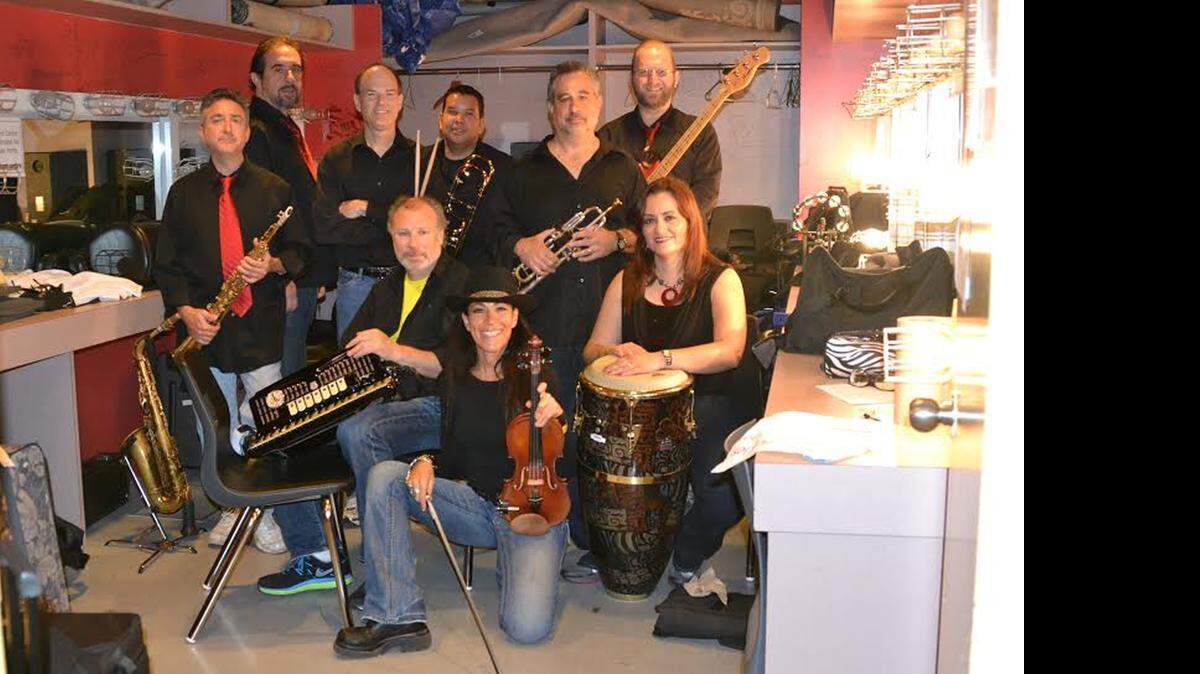 
Klezmer Company Orchestra, directed by accordionist Aaron Kula, will perform its "¡JubanoJazz!" — a fusion of Klezmer melodies with Latin percussion and Afro-Cuban rhythms on Sunday to benefit Children’s Survival Network.
