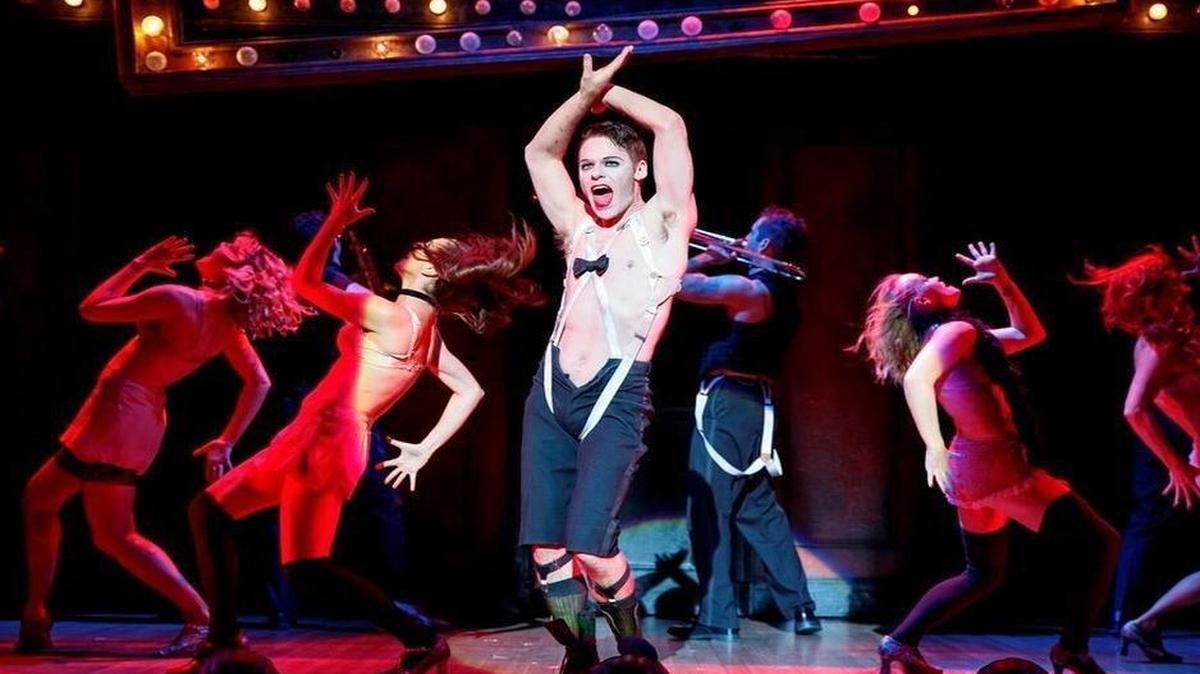 Randy Harrison is a sexy, powerful presence as the Emcee in ‘Cabaret.’