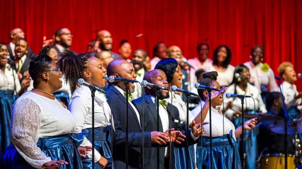 The Miami Mass Choir will sing at the Arsht Center’s Free Gospel Sundays performance Dec. 13.