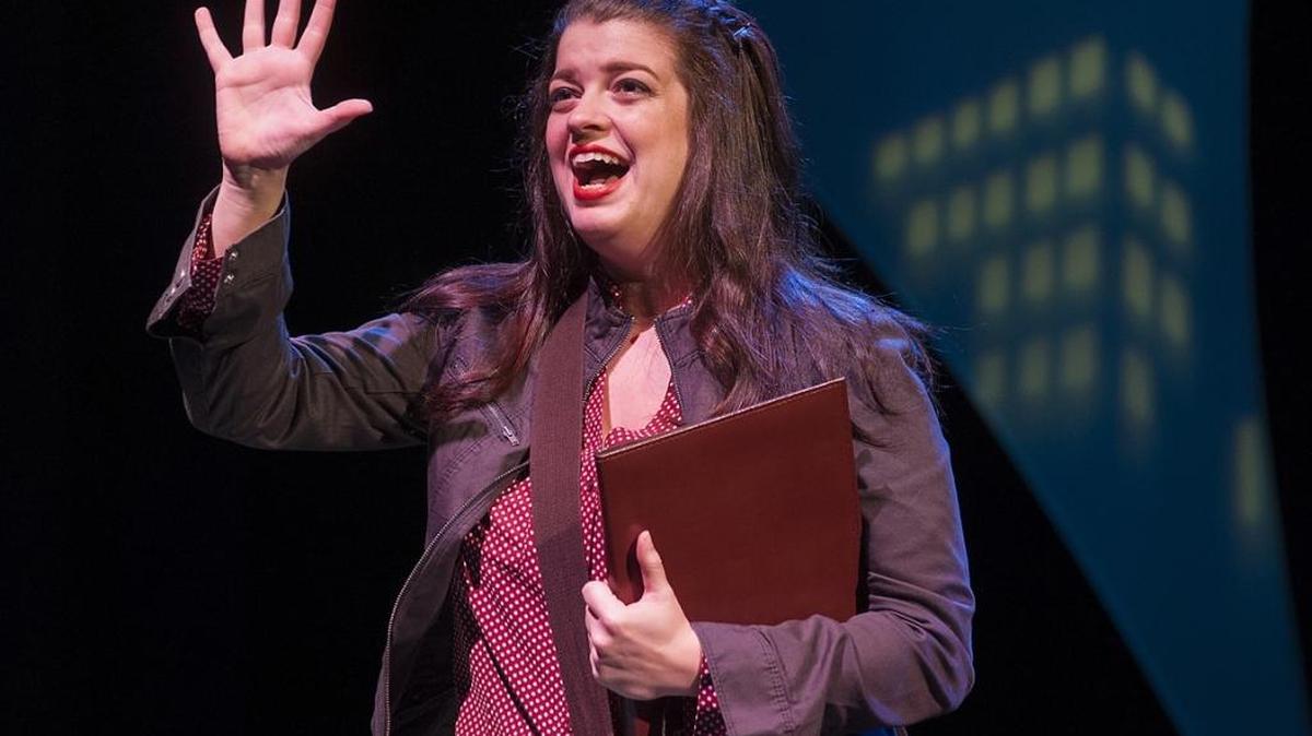 Meredith Bartmon is a video game designer in the musical ‘Evelyn Shaffer and the Chance of a Lifetime’ at City Theatre’s Summer Shorts Festival.